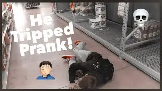 TRIPPING IN PUBLIC PLACES PRANK(WATCH UNTIL THE END)🤭 |HIGH SCHOOL EDITION|