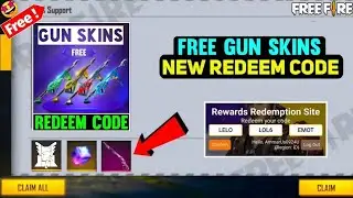 FREE FIRE REDEEM CODE FOR TODAY JUNE 7 | GUN SKIN REDEEM CODE | FF REDEEM CODE TODAY
