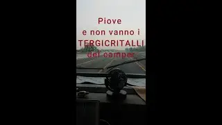 Non vanno i Tergicristalli del camper #camper