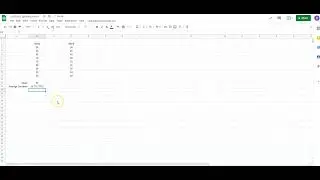 How to use Google Sheets to Calculate Average Deviation