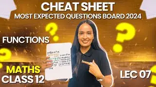 Important MCQ on functions 07 🔥 | Relations and Functions🔥😨 | Class 12 Maths Ch 1
