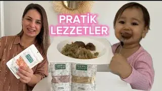 BEBEĞİMİ 1 GÜN BOYUNCA PAKETLİ SAĞLIKLI GIDALARLA BESLEDİM