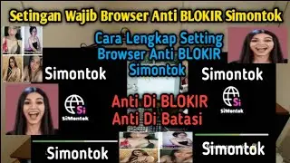 How to use the anti-blocking Simontok application!!