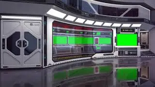 Virtual Set 119A For Photoshop | Green Screen