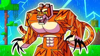 I Survived 1000 DAYS as a TIGER in HARDCORE Minecraft! - Wild Animals Compilation
