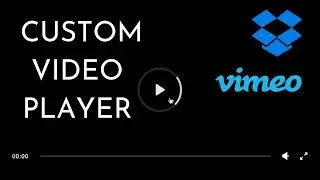Custom Video Player for Website - Play Vimeo, Dropbox, URL Video in iframe - onelineplayer