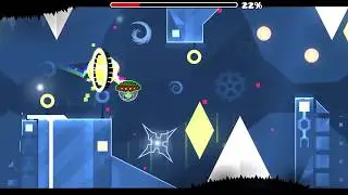 Geometry Dash Ice Spikes (Daily level 211) all coins