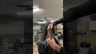 POV: The shrinkage is REAL! Silk Press on Type 4 Natural Hair