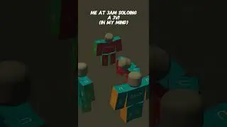 Soloing 3v1 at night (in my mind) #roblox #animation #fighting #3v1 #solo