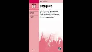 Blinding Lights (SATB), arr. Alan Billingsley – Score & Sound