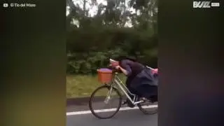Nun on a Bike