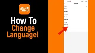 How to Change Language on Temu [NEW]