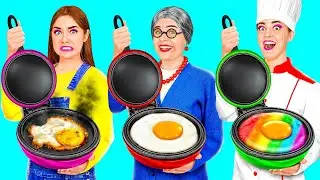 Кулинарный Челлендж: Я против Бабушки | Битвы с едой от RaPaPa Challenge