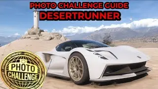 Forza Horizon 5 - Photo Challenge Guide - DESERTRUNNER - Dunas Blancas