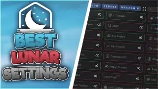 BEST Lunar Client Settings for FPS/PVP | Lunar Profile Release :o
