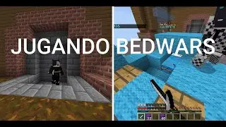 Jugando la nueva modalidad de CubeCraft Bedwars.
