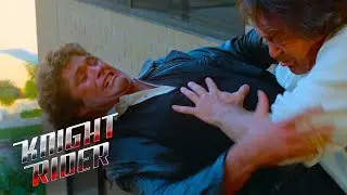 Michael Jumps From a Window Into KITT | Knight Rider