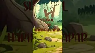 sikancil dan harimau lapar (part01) #animation #kartun #animatedfilms #animazis #shorts