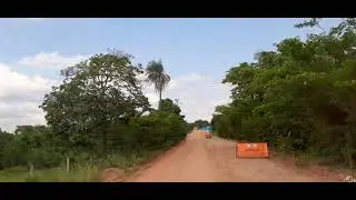 Estrada de chão 96km 2 horas de viagem Divisa Lambari D Oeste A Barra do Brugres Mato Grosso