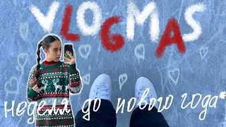 VLOGMAS-2024🎄|| моя неделя до нового года|Llamka vlog