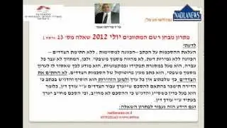 קורס נדלן הצלחה מובטחת מבחן רשם המתווכים שאלה 13 7/12