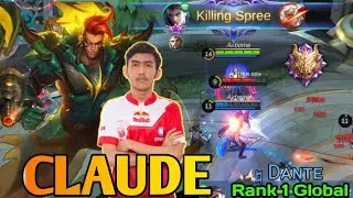 Claude Top 1 Global - New Build -MOBILE LEGENDS BANG BANG