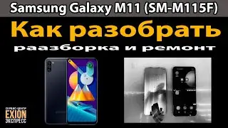 Samsung Galaxy M11 (SM-M115F) - Разборка и Замена дисплея