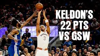 Keldon Johnson's Highlights vs Golden State Warriors | 3.9.2024
