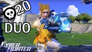 20 KILLS DUO - I'm back on Cyber Hunter
