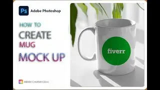 Coffee mug mockup photoshop tutorial | Photoshop Mockup Tutorial