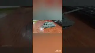 Leopard 2A7+ из пластилина. С Новым 2024 годом!