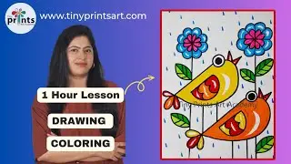 How to draw birds, Easy Birds Drawing