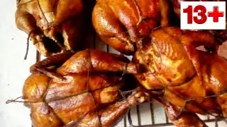 🛑Как коптить домашнюю курицу?How to smoke homemade chicken?