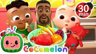 Yes Yes Fruits | Cocomelon and Little Angel Nursery Rhymes