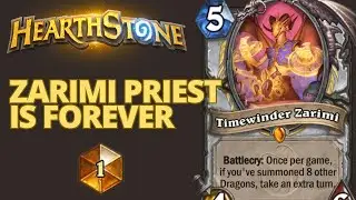 Legend Zarimi Priest, forever a powerhouse | Standard Hearthstone
