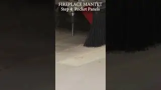 Fireplace Mantel Project - cutting the parts