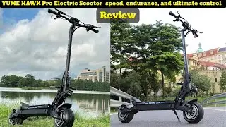 YUME HAWK Pro Electric Scooter  speed, endurance, and ultimate control  top speed of 85 km