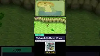 Evolution of The Legend Of Zelda All NDS only #Shorts