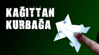 Kağıttan Kurbağa Yapımı | Origami Frog