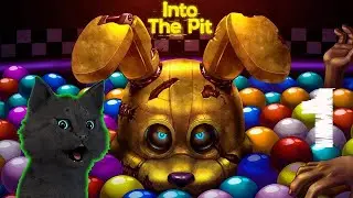 Хэллоуин 🐱 Супер Кот в пиццерии фнаф будущего #1 🐱 Five Nights at Freddy's Into the Pit 🐱 Halloween