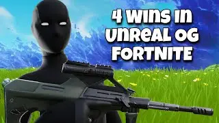 4 Ranked Wins In UNREAL OG FORTNITE
