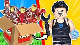 3 Hours of LEGO Iron Man Unboxing to Fall Asleep To