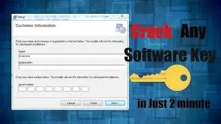 Solved!! How to crack any software key || License Key || Activation Key or Serial Key ||