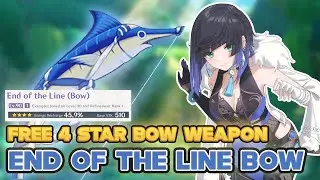 How To Get: 4 Star Bow Weapon End of the Line | Genshin Impact Sumeru