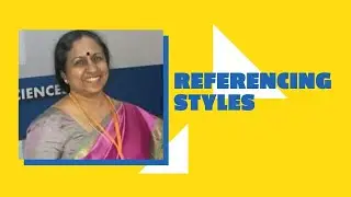 Referencing Styles | Mrs. Vasumathi Sriganesh |
