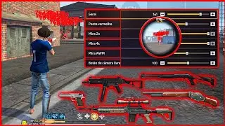 Free Fire Headshot setting 2025 ⚡️ Best Sensitivity Settings ⚙️| Sensitivity + HudSettings 35