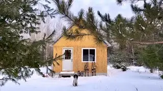 A Tour Of My Simple Off Grid Cabin And How I Built It 
