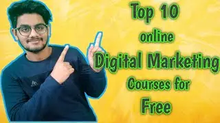 Digital Marketing course for free | 10 Best Online courses for free