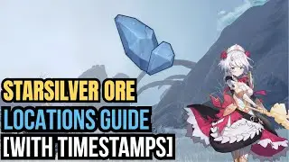 Dragonspine Guide – All Starsilver Ore Locations [With Timestamps] | Genshin Impact