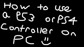 How to use a PS3 or PS4 controller on PC
